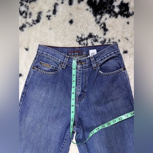Eddie’s Bauer Medium Wash Mid Rise Bootcut Denim Jeans Size 4 - Picture 3 of 9
